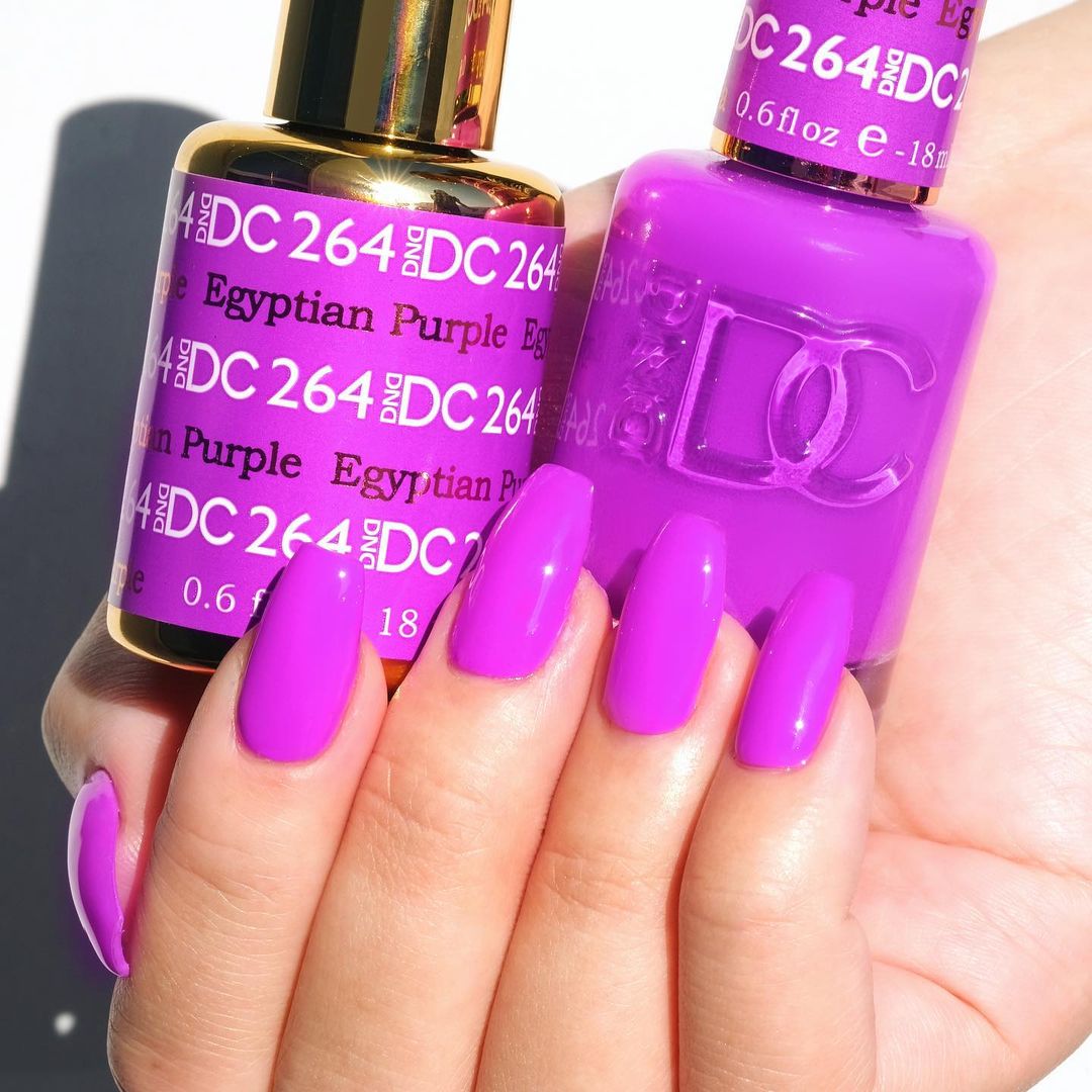 DND DC Gel Duo – Egyptian Purple #264