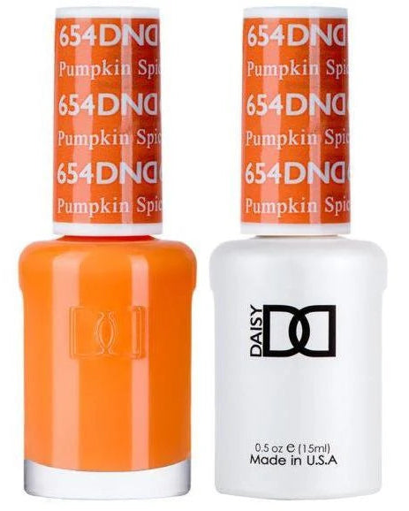 DND Daisy Gel Duo – Pumpkin Spice #654