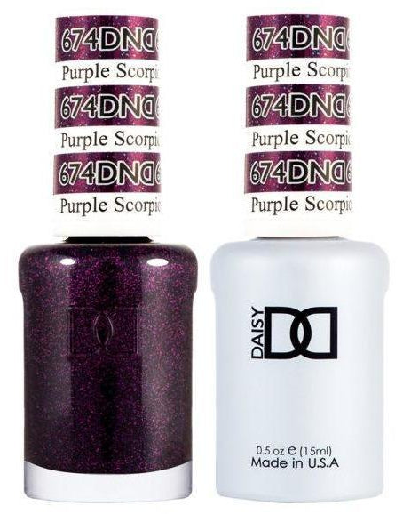 DND Daisy Gel Duo – Purple Scorpio #674
