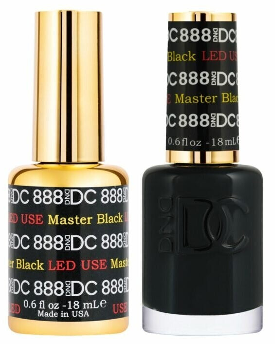 DND DC Gel Duo – Master Black#888