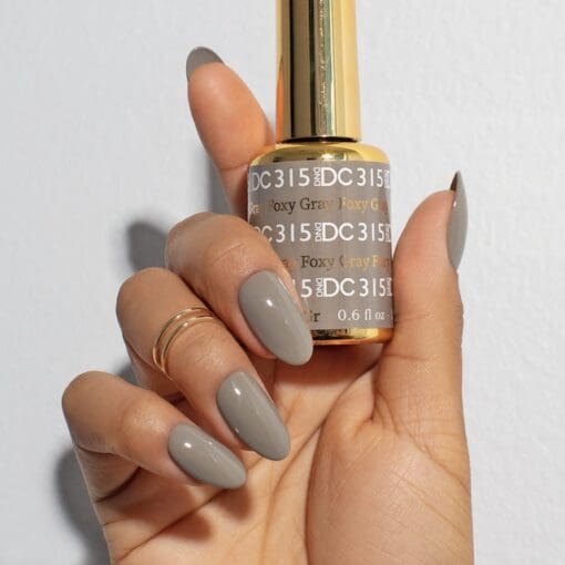 DND DC Gel Duo – Foxy Gray #315