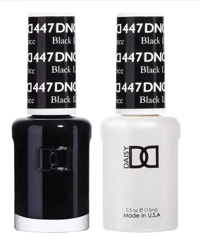 DND Daisy Gel Duo – Black Licorice #447
