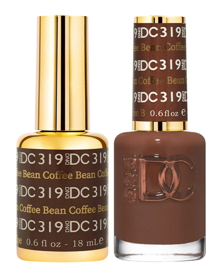DND DC Gel Duo – Coffee Bean #319